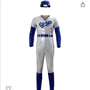 Elton John  LA Dodgers costume - sequenced/ XS